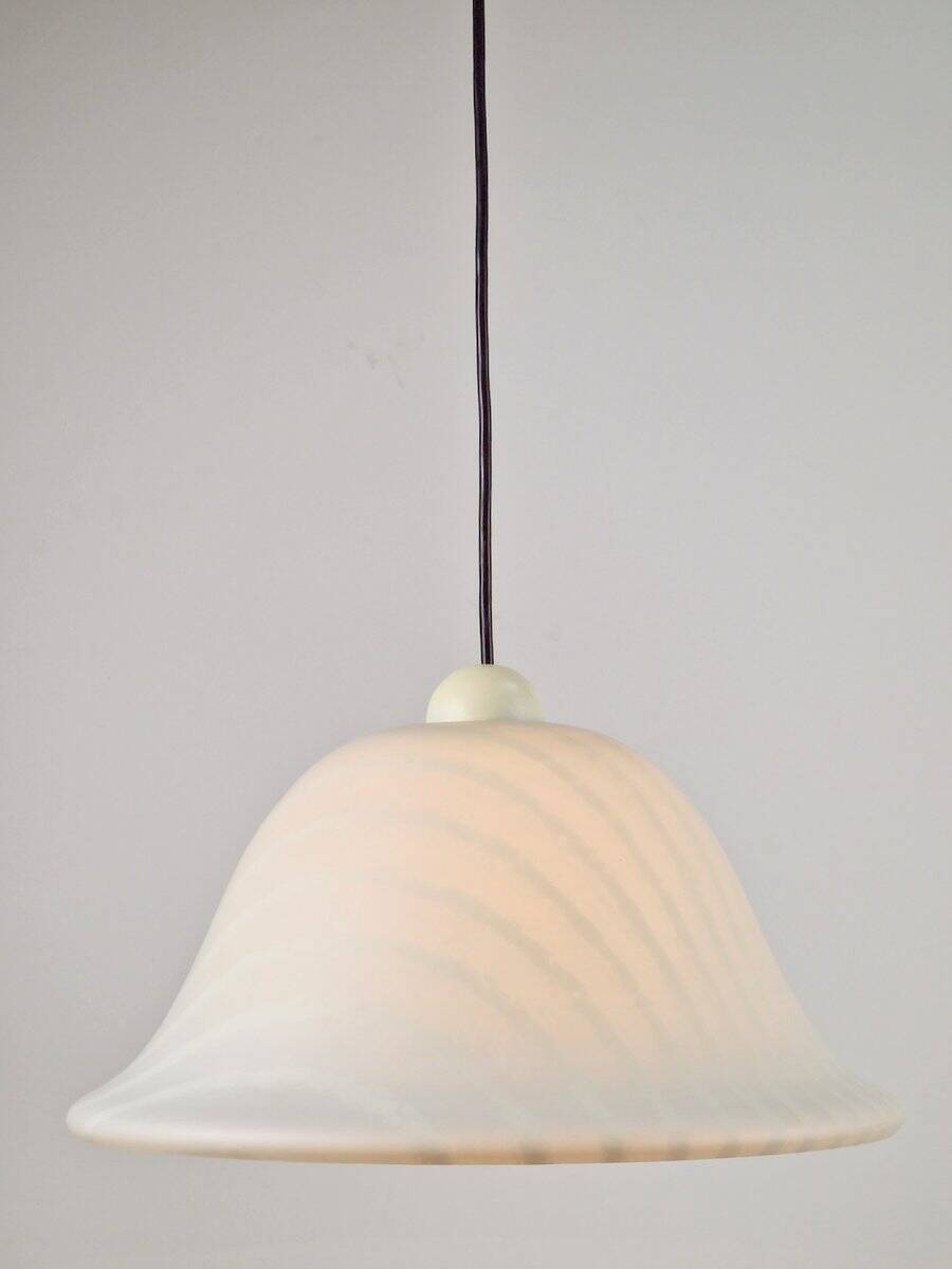 Vintage Pendant Zebra Lamp from Peill & Putzler, 1960s