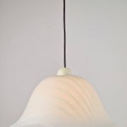 Vintage Pendant Zebra Lamp from Peill & Putzler, 1960s