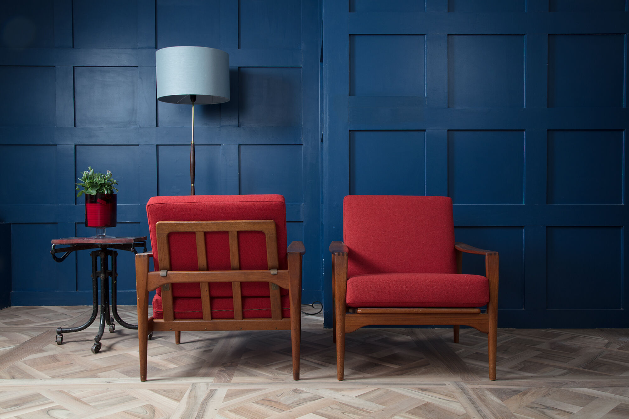 Lounge chairs by Illum Wikkelso for N.Eilersen