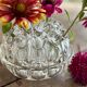 XXL antique glass flower vase