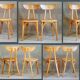 Pair of Luterma chairs model "banana" 50s