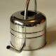 Stainless steel watering can, complete usuable, vintage from the 1970s