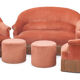 Salon crapaud "vieux rose", 1950