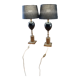 Paire de lampes