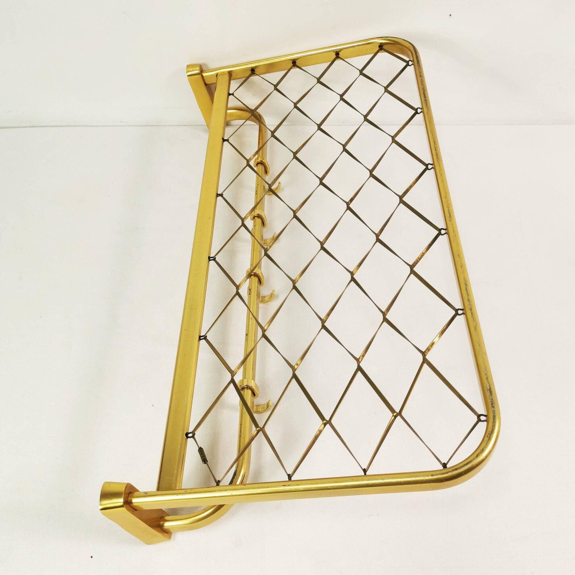 Art Deco wall coat rack, 1960s