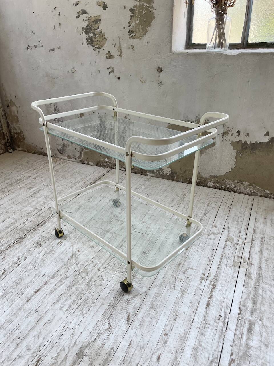 80s serving trolley