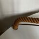 Living room lamp in braided rope 1950 Riviera
