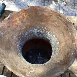 Old copper vase