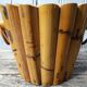 Cache pot en bambou rotin