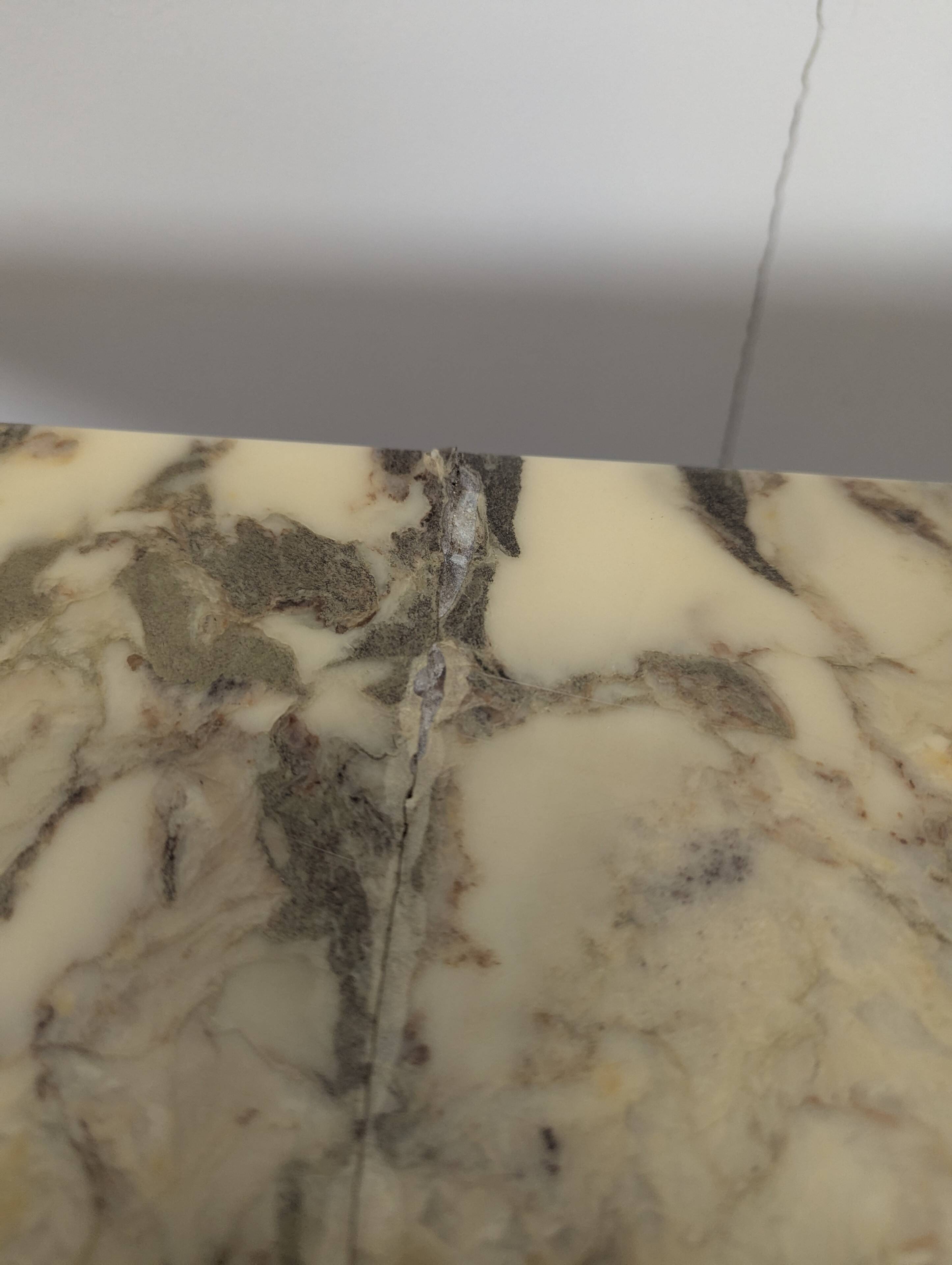 Marble top coffee table