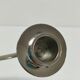 Candle holder brass chrome contemporary design