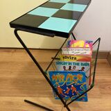 Scoubidou server 50s-60s turquoise