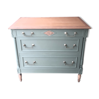Chest of drawers color trendy green