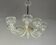 Venetian Murano glass chandelier by Barovier, circa 1950