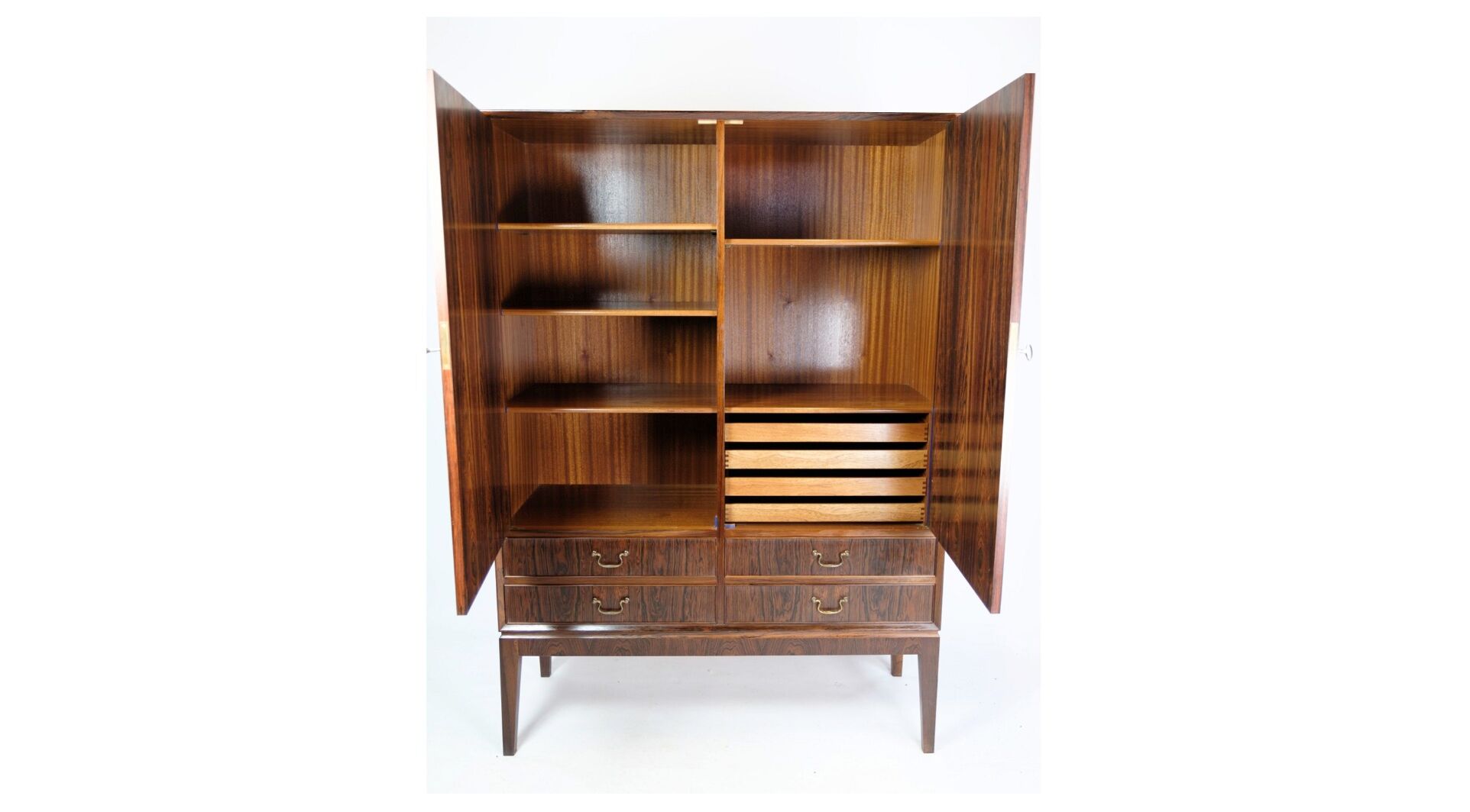 Cabinet / Storage Furniture in Rosewood with Doors and Drawers