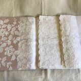 Ceremonial tablecloth in white organza