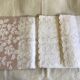 Nappe de cérémonie en organza blanc