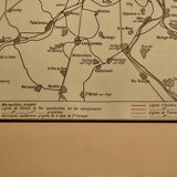 The development of transport in the Paris region 1928