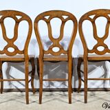 Oak Chairs, Louis Philippe Period – Mid-19th Century