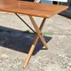 Hans Wegner, AT-303 Sawbuck vintage 1950s Danish dining table