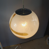 Suspension ball glass Murano/ Venice 43x65 cm D. state SB