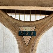 Old tennis racket