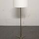 Minimalist bronze and brass floor lamp from the 50s/60s
