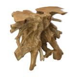 Teak root console