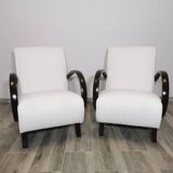 Armchairs by Jindrich Halabala, 1940s, Set of 2
