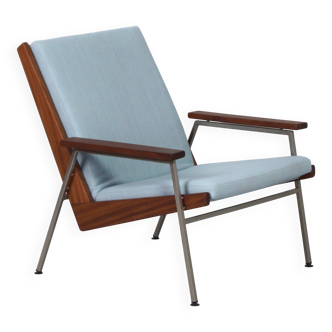 Vintage armchair model 2520 by Gelderland, blue upholstery, 1960s