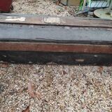 Solid wood trunk storage box