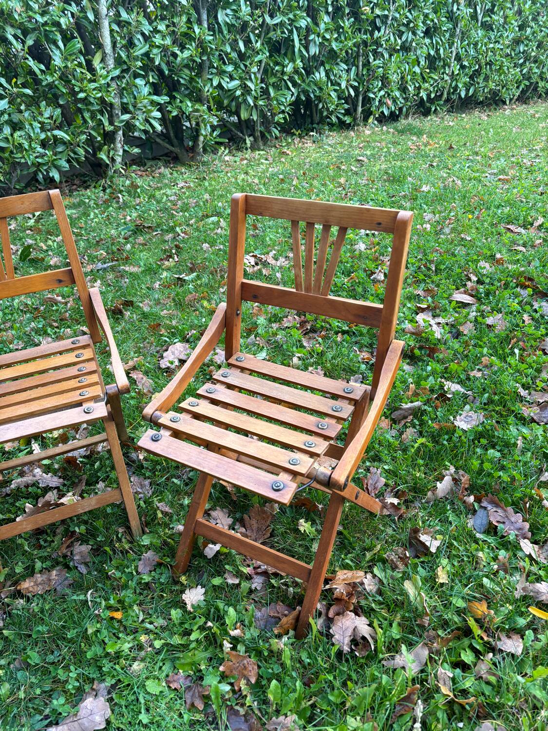 4 chaises pliantes pour enfant Thonet