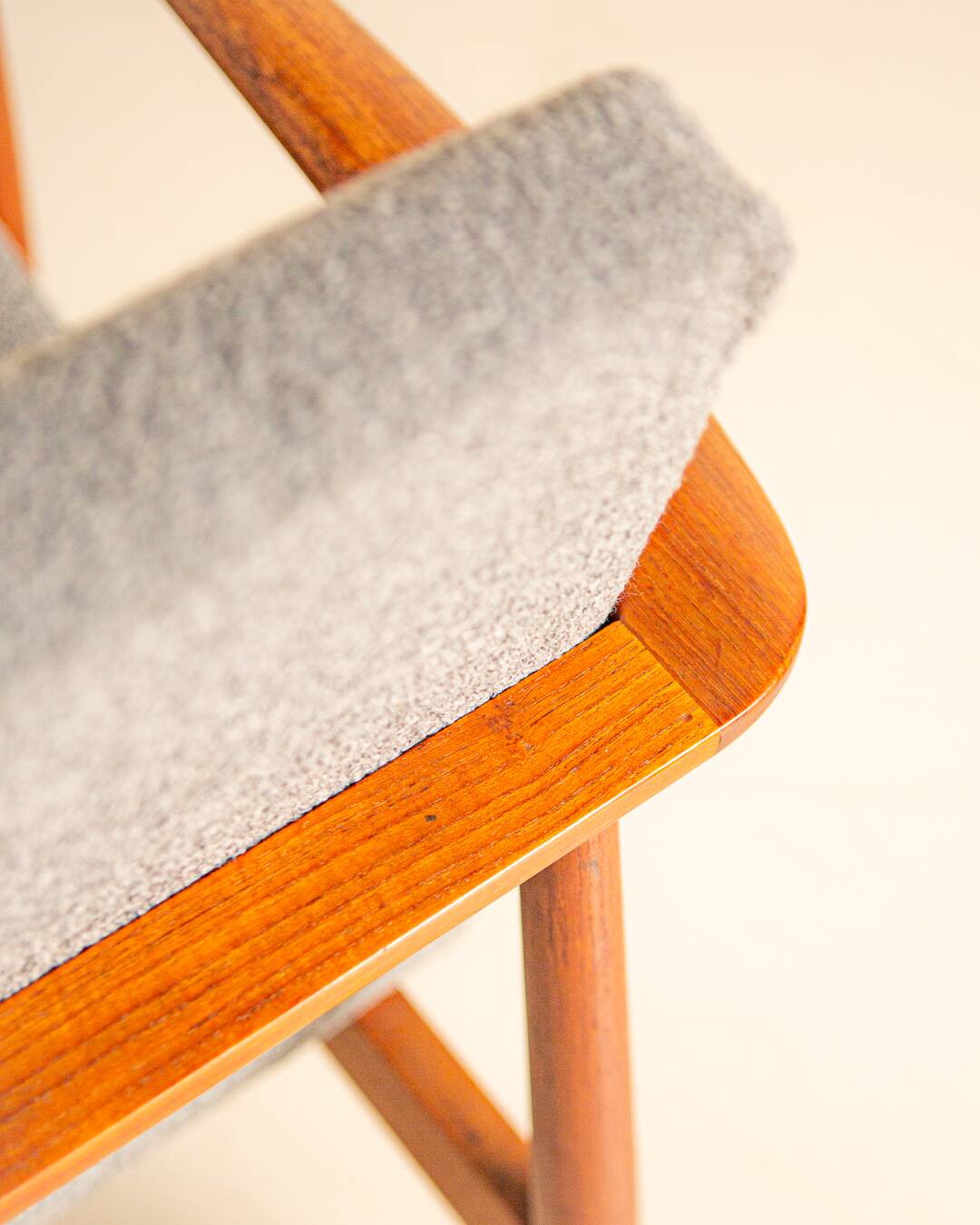 Pair of teak armchairs by CB Hansen for SL Møbler 60's