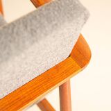 Pair of teak armchairs by CB Hansen for SL Møbler 60's