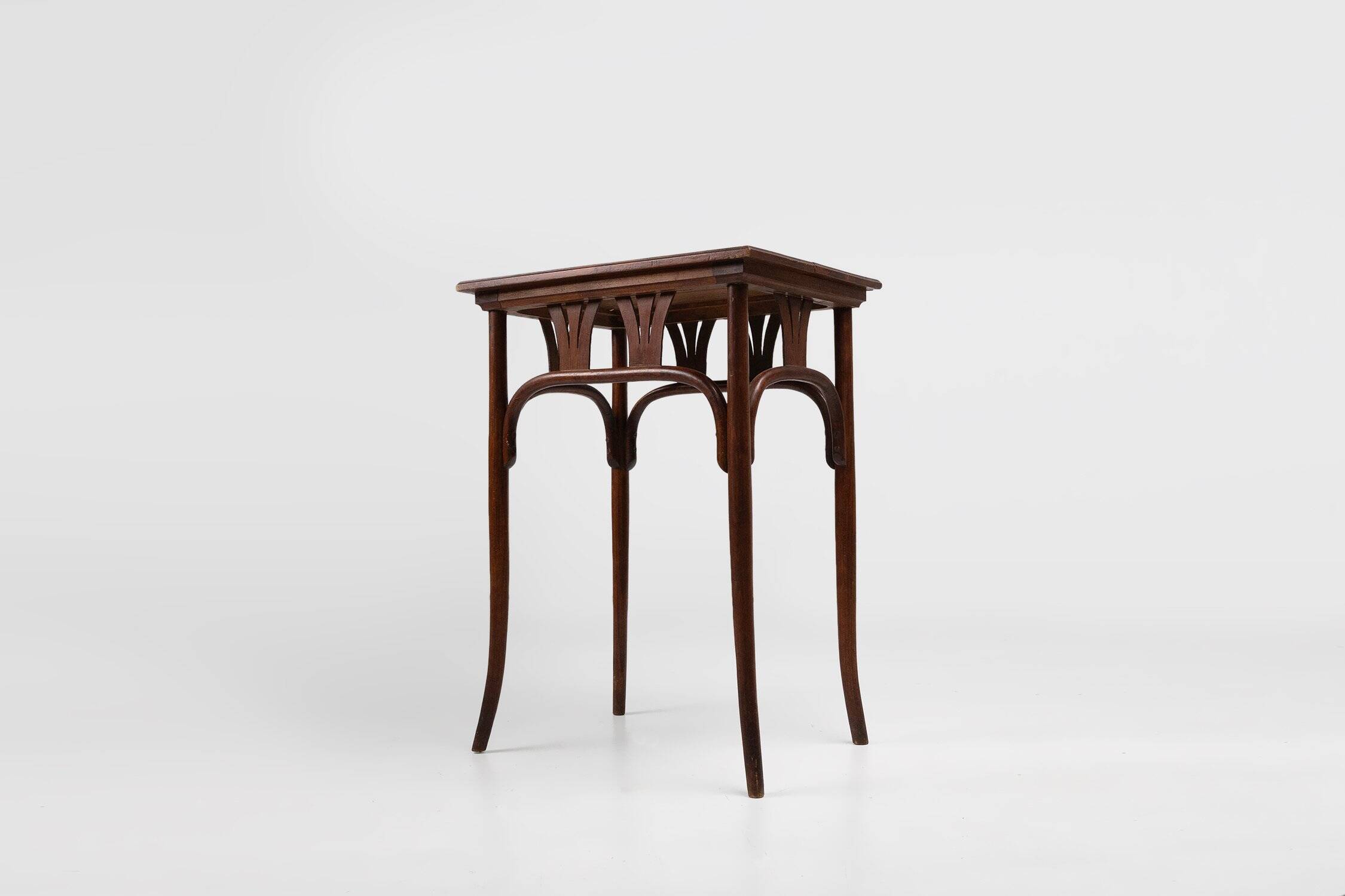 Art Nouveau Side Table in Bentwood by J. & J. Kohn, Austria ca.  1890