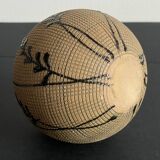 Vase boule en grès, années 80