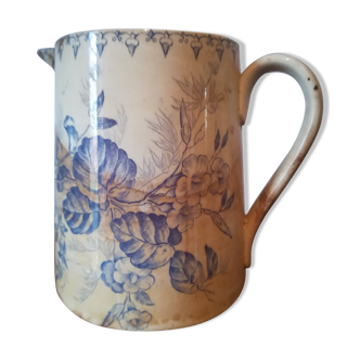 Pitcher terre de fer Sarreguemines