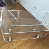 Desserte plexiglas