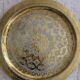 Set of 7 Vintage Brass Wall Plates