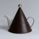 Conical porcelain teapot, Puur, Netherlands, 80s