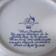1 round dish Limoges The Porcelain of the Unicorn Imperial China