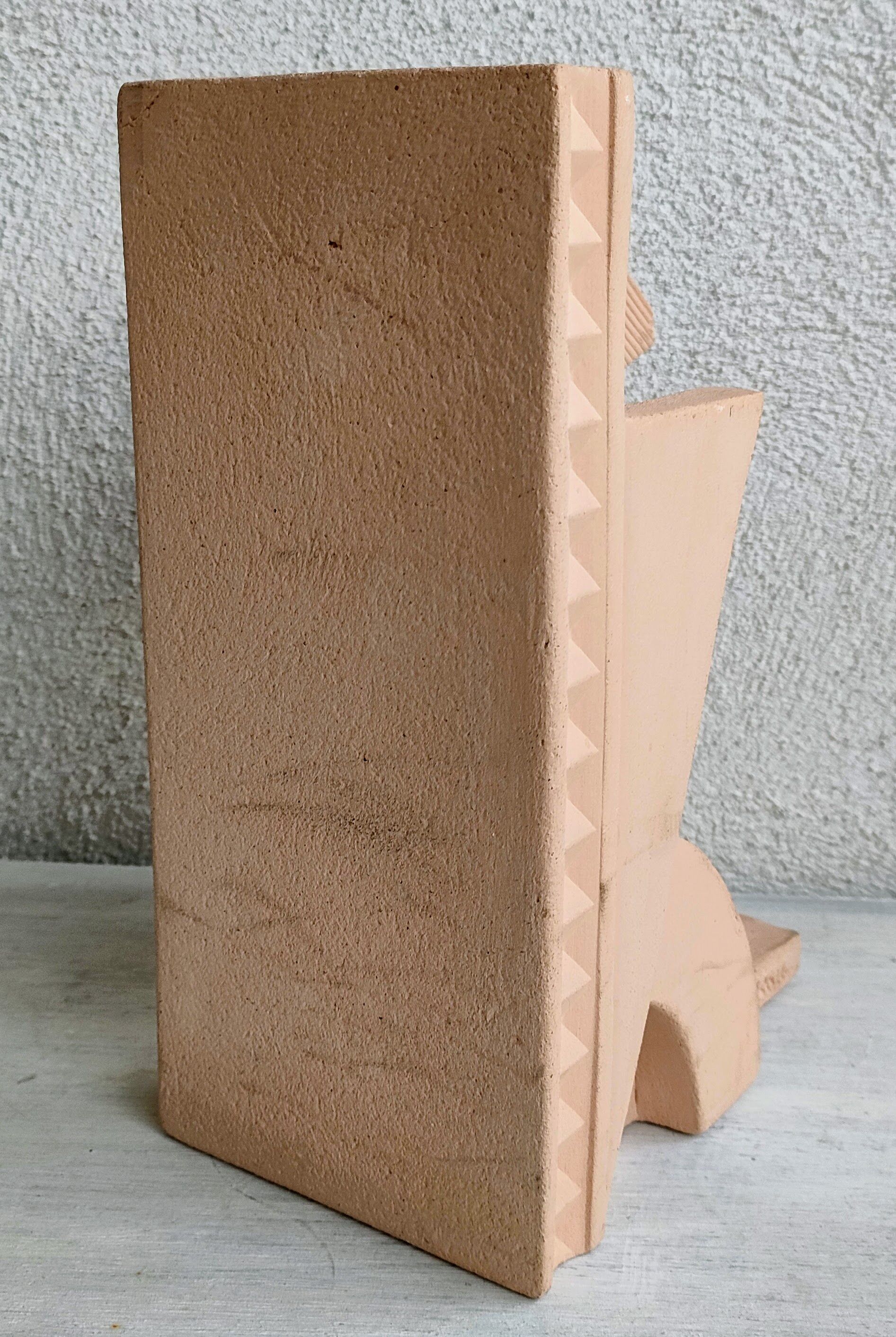 Terracotta book greenhouse art deco style