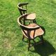 Lot of two CTC-stamped saloon chairs