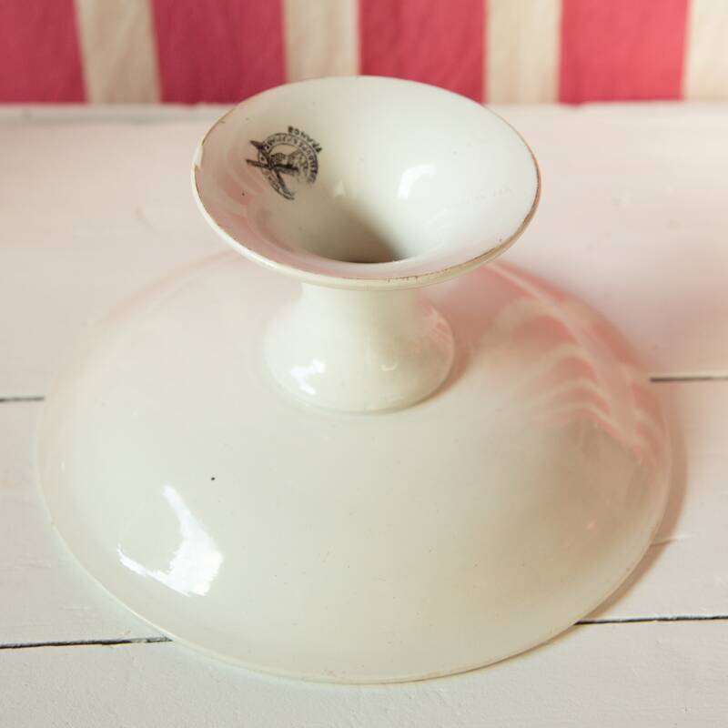 Iron earth compote dish Moulin des Loups