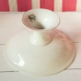 Iron earth compote dish Moulin des Loups