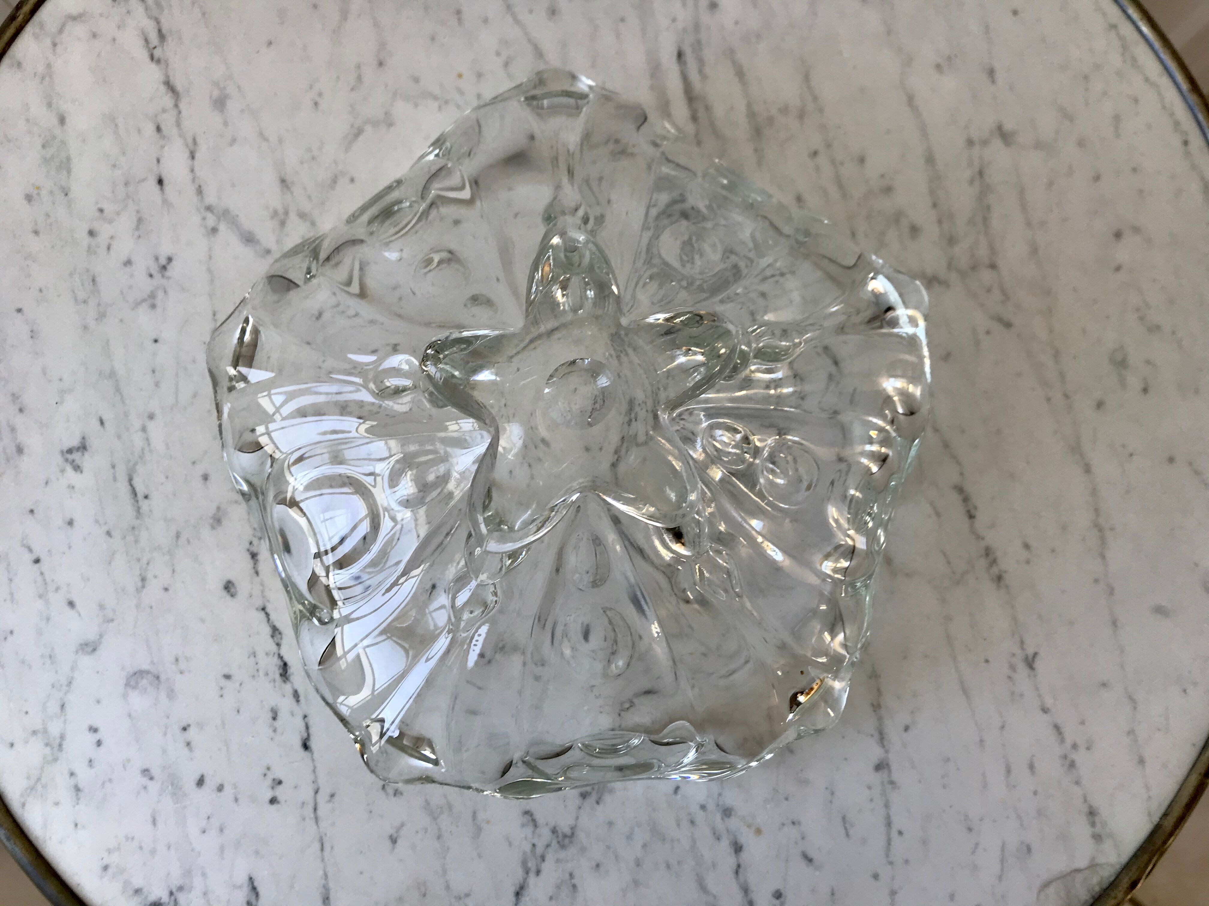 Glass fruit cup 50s