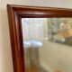 Antique wooden mercury mirror