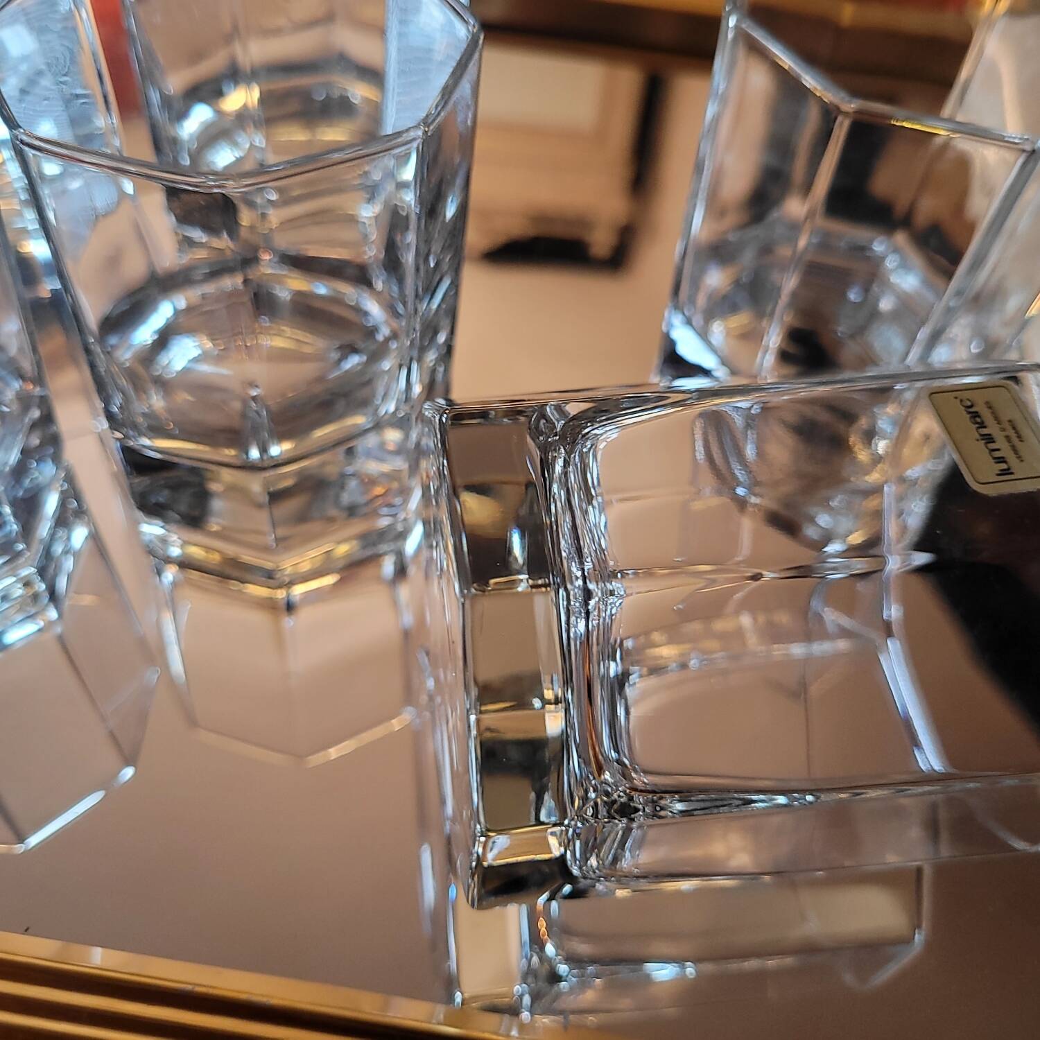 7 Octime Luminarc glasses – 1980s