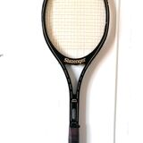 Slazenger, black panther tennis racket circa 1970