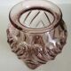 Art Deco glass vase Rosaline by Rudolf Schrötter for Inwald
